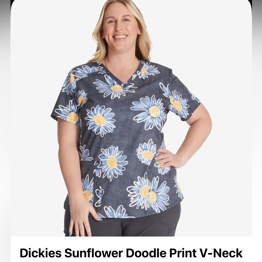 NWT Dickies SMALL, large patch pockets pen/instrument slots